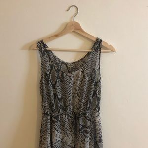 [ali&kris] snakeskin dress